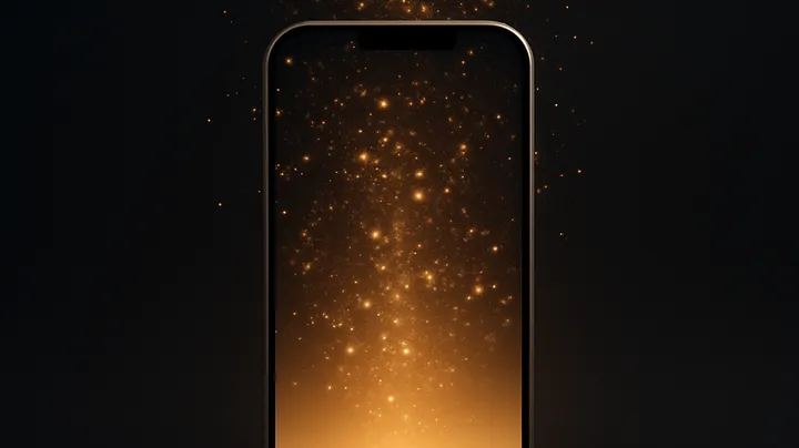 TKPK BD COM - Modern phone with glowing screen TKPK BD COM Modern phone with glowing screen